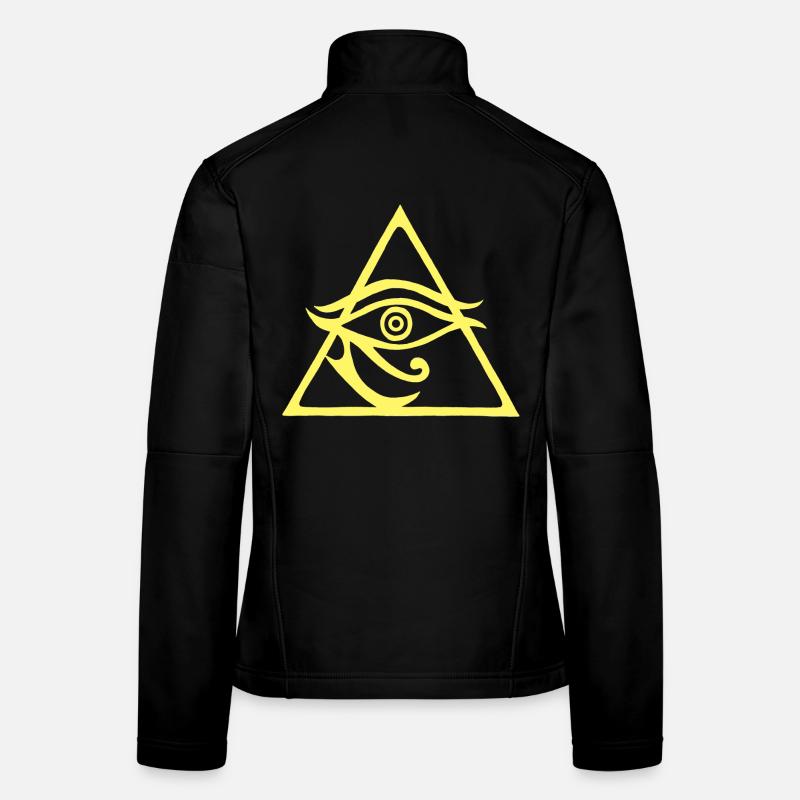 Die Pyramide des Gottes Horus Frauen Softshelljacke