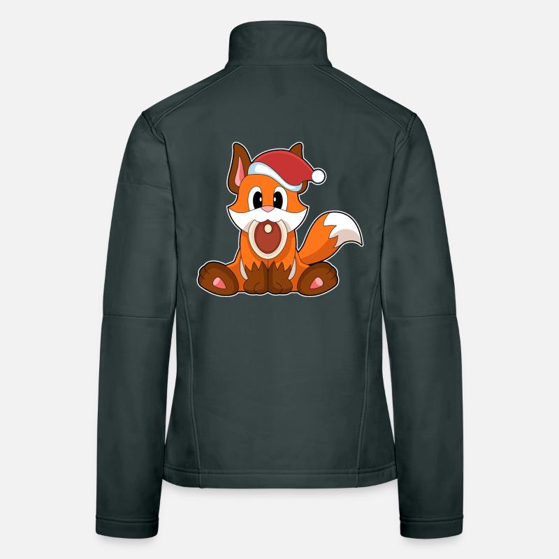 Fuchs Weihnachten Fleisch Frauen Softshelljacke