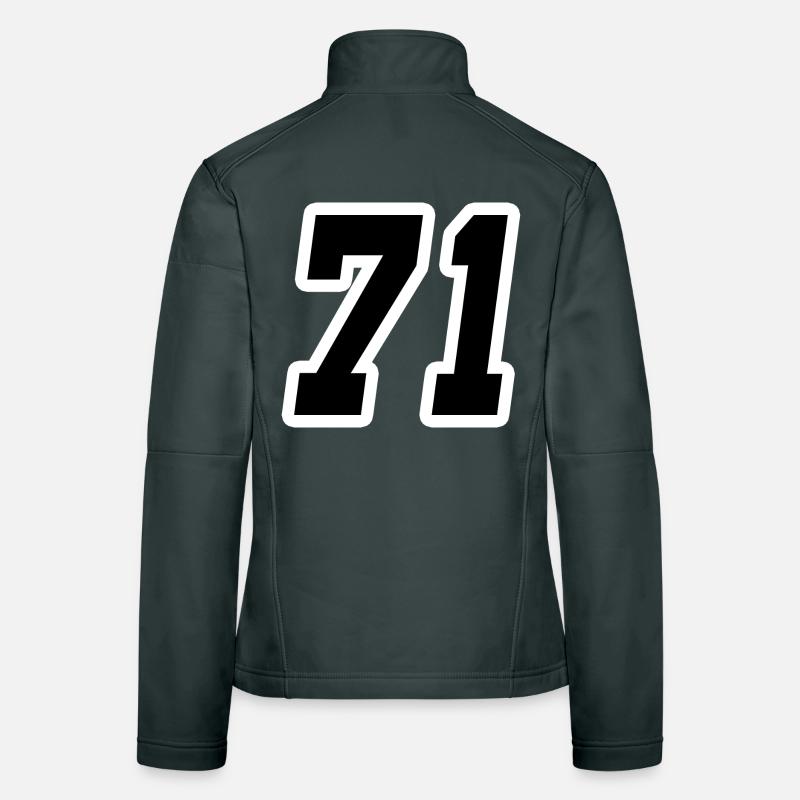 Nummer einundsiebzig 71 Frauen Softshelljacke