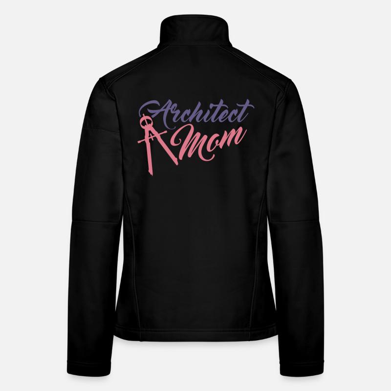 Lustige Architekt Mutter Frauen Softshelljacke