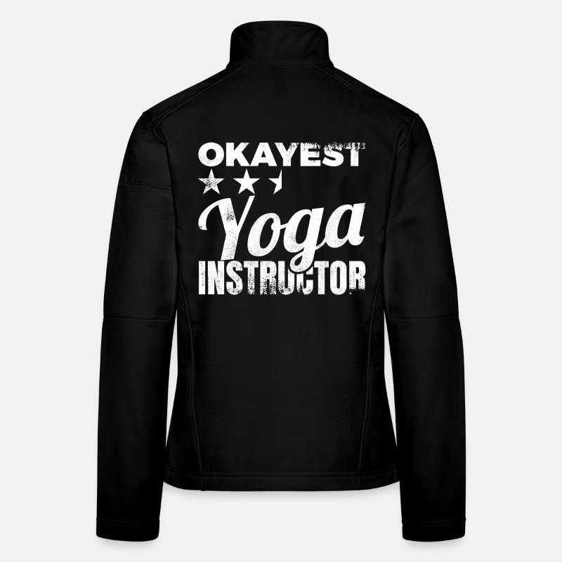 Professeur de yoga moyen Veste en tissu softshell Femme