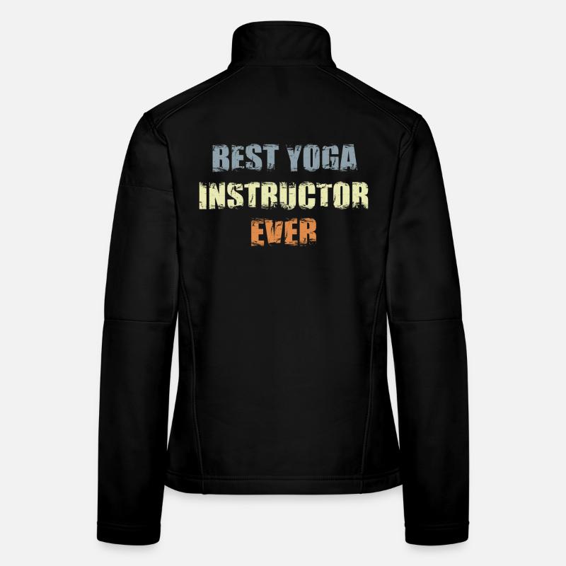 Meilleur professeur de yoga Veste en tissu softshell Femme