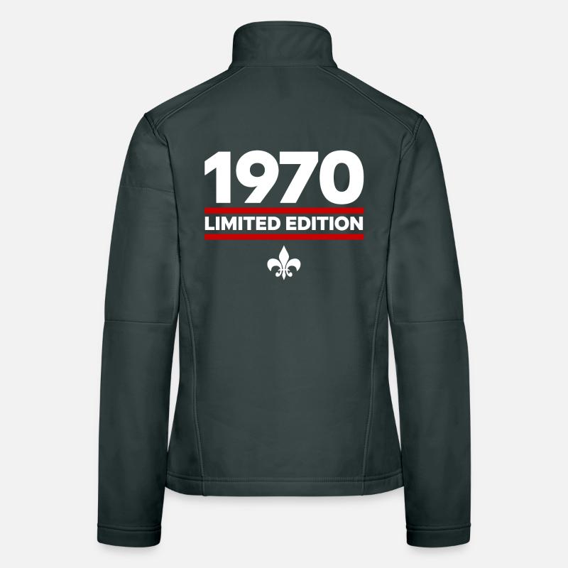Édition limitée de 1970 Veste en tissu softshell Femme