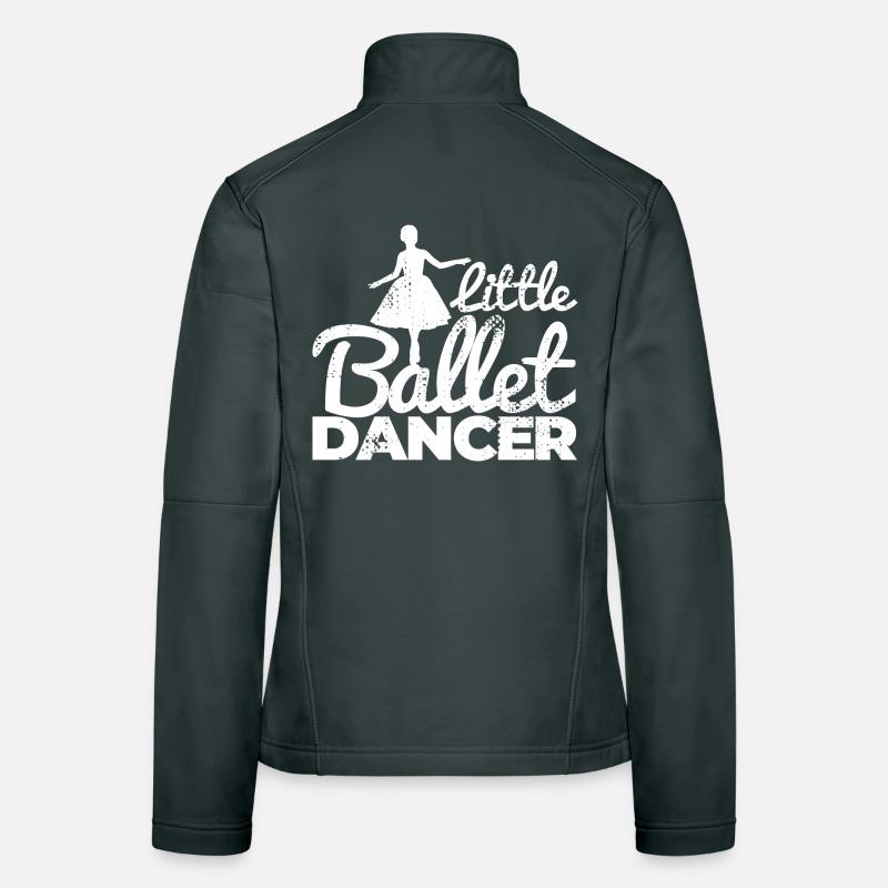 Little Ballet Dancer Women's Softshell Jacket