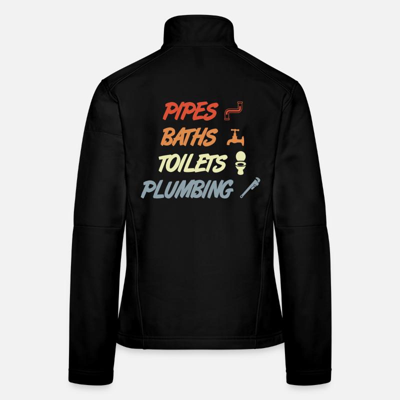 Plumbing Women's Softshell Jacket