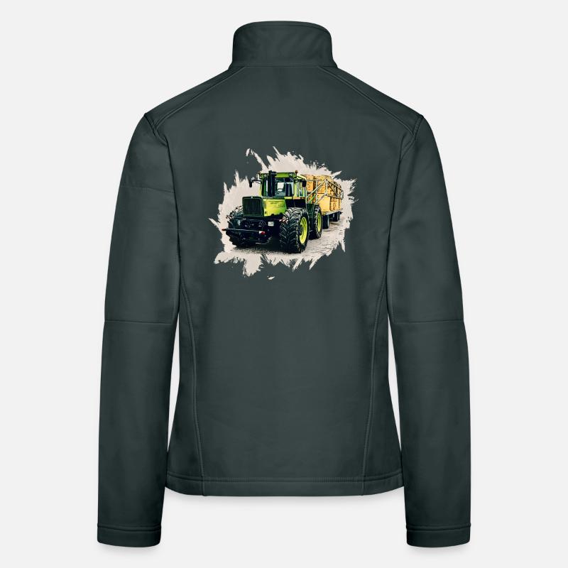 MB trac 1300 TRAC avec remorque Veste en tissu softshell Femme