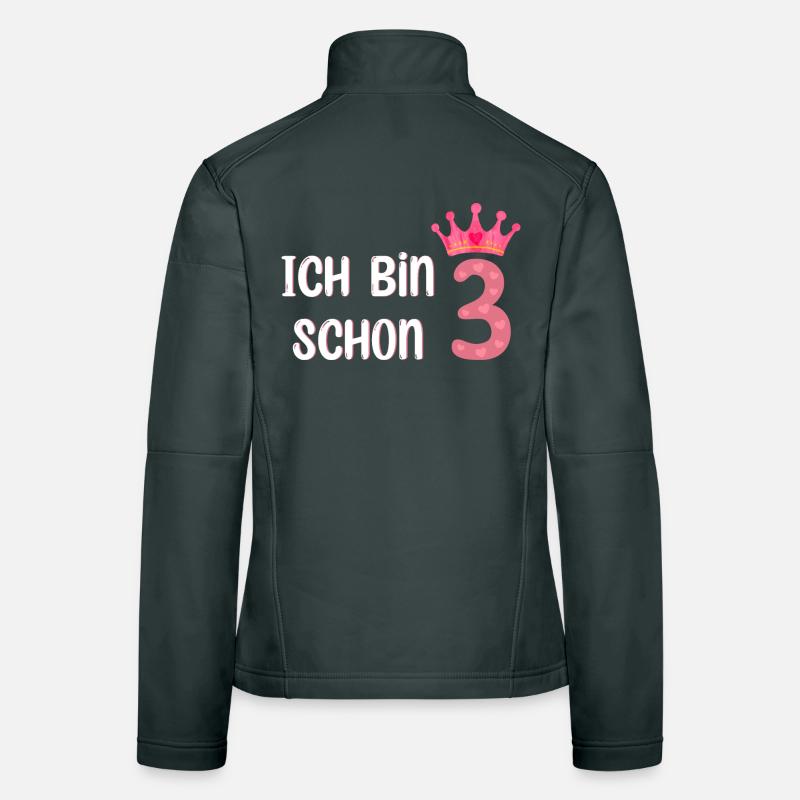 Ich Bin Schon 3 Frauen Softshelljacke