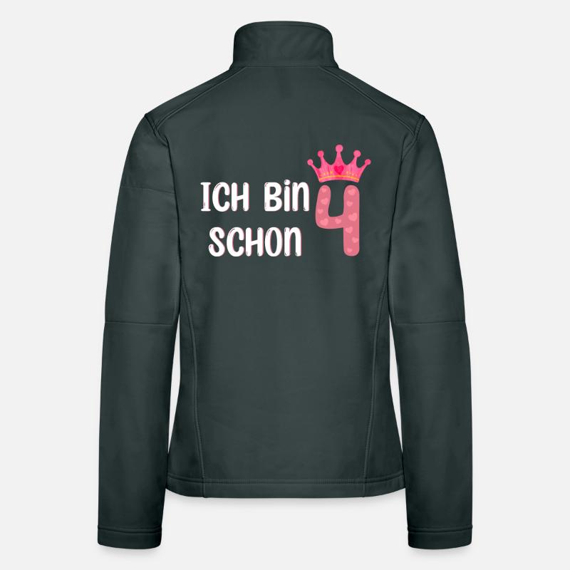 ich bin schon 4 Frauen Softshelljacke
