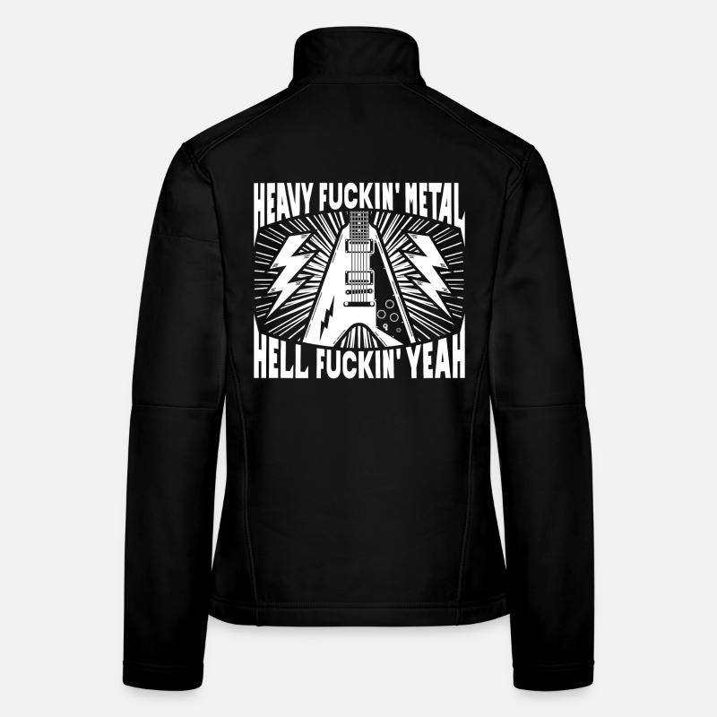 Heavy Metal : ! Veste en tissu softshell Femme