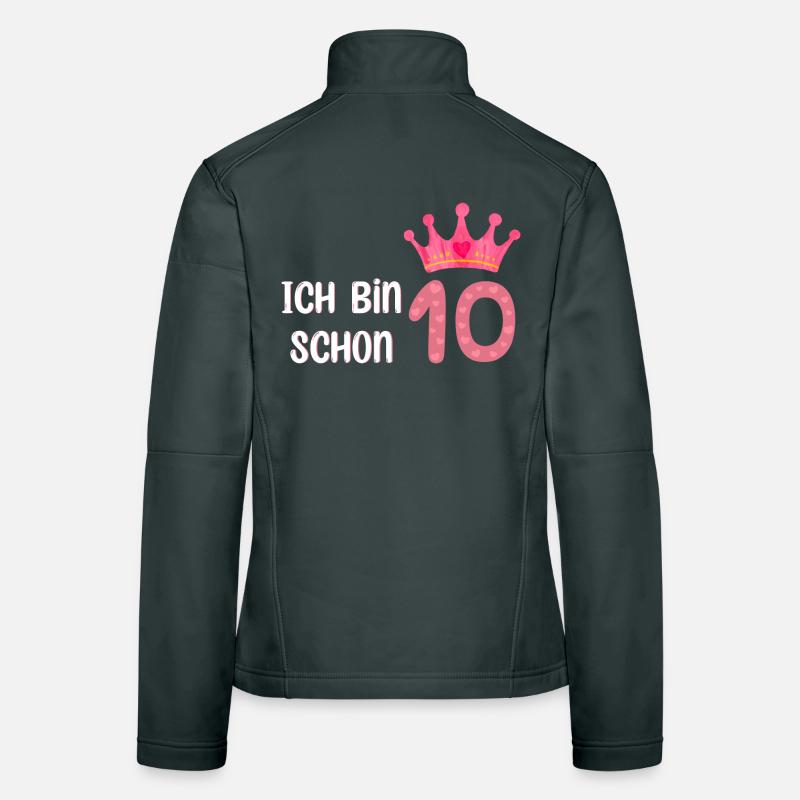 Ich bin schon 10 Frauen Softshelljacke