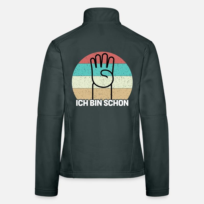 Ich bin schon 4 Frauen Softshelljacke