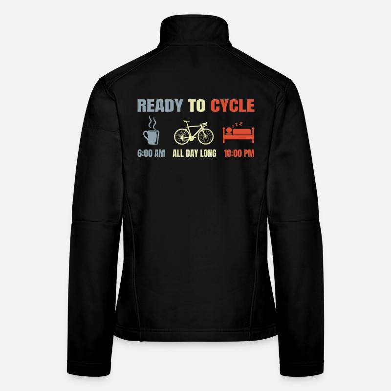 Radfahrer Zeitplan Frauen Softshelljacke