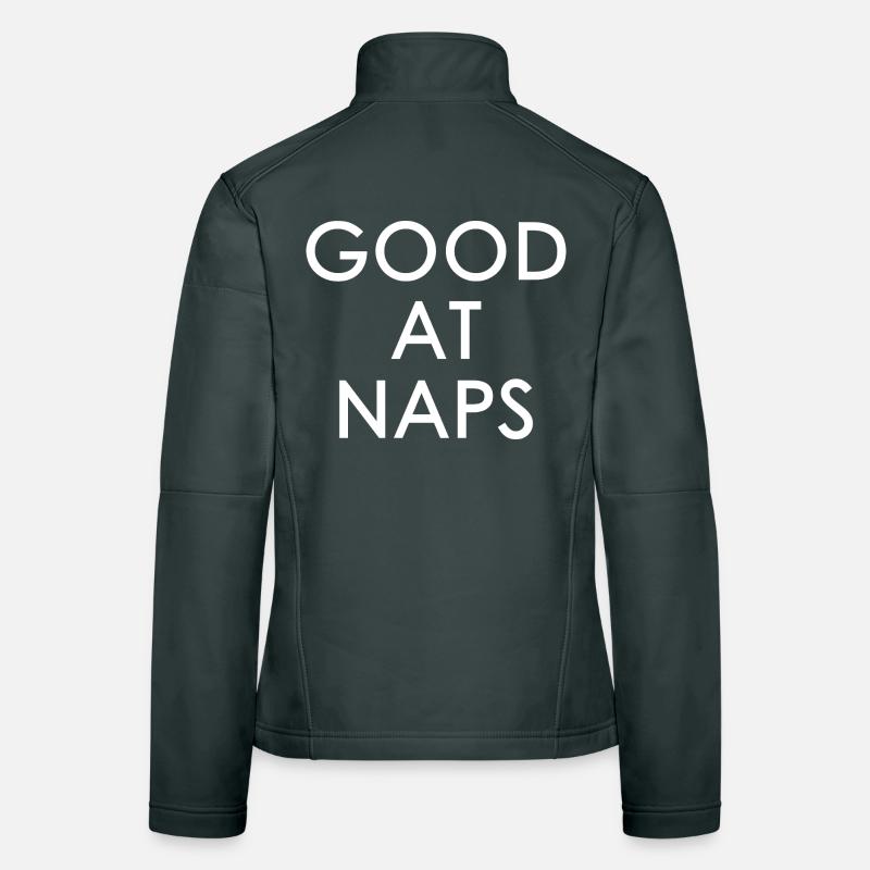 Good At Naps Frauen Softshelljacke