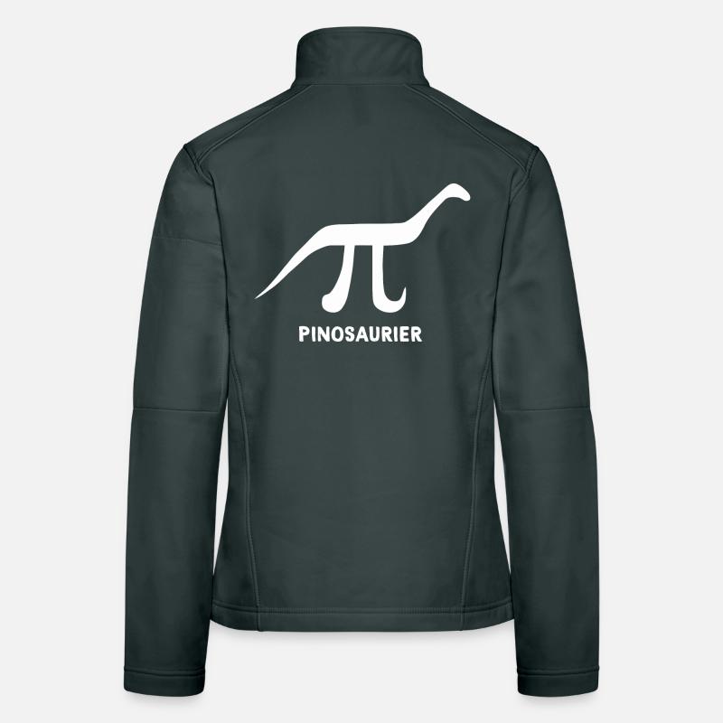 Pi Tag Pinosaur Pi Frauen Softshelljacke