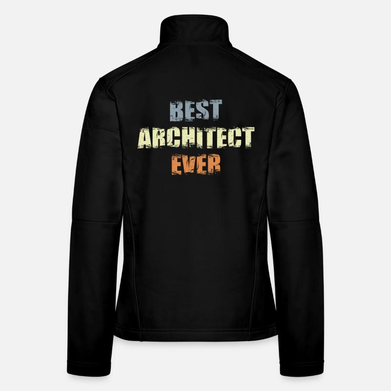 Meilleur architecte Veste en tissu softshell Femme