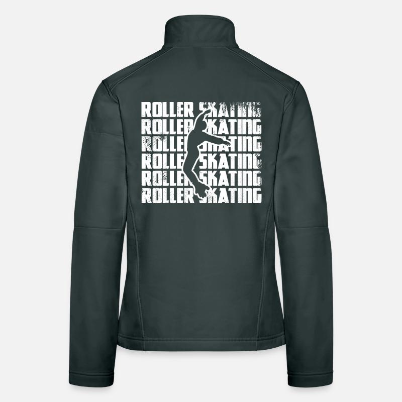 Roller Figure Skating Women's Softshell Jacket