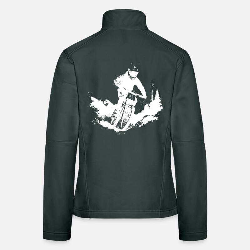 Mountainbiker Frauen Softshelljacke