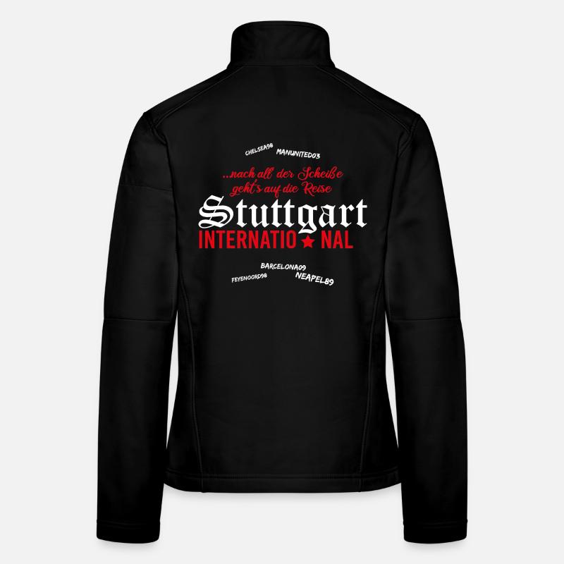 Fußball Stuttgart International Frauen Softshelljacke