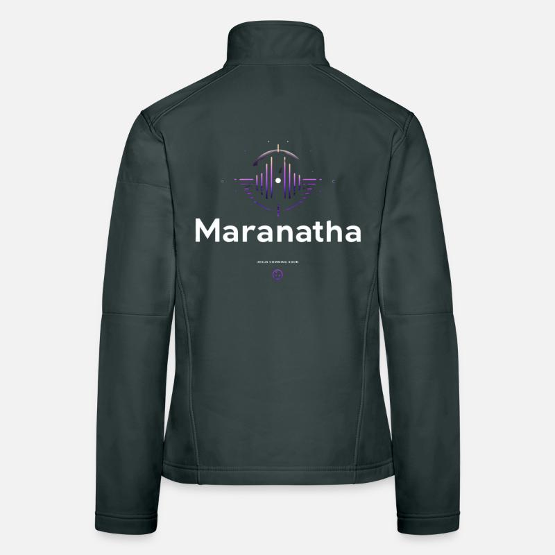 Maranatha Worship Wave Women's Softshell Jacket
