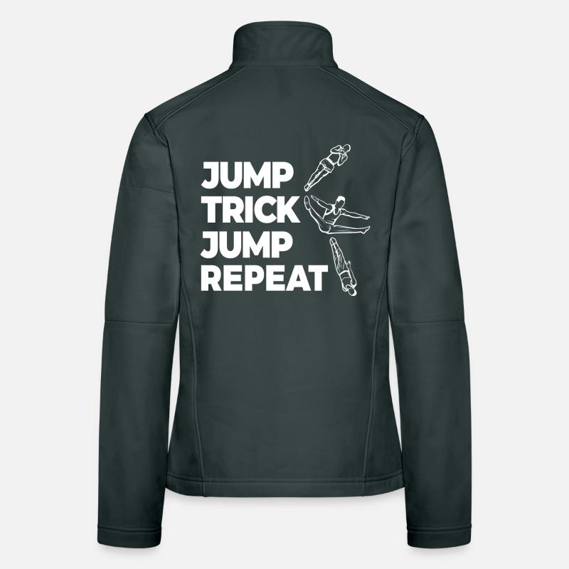 Jump Trick Jump Repeat Frauen Softshelljacke