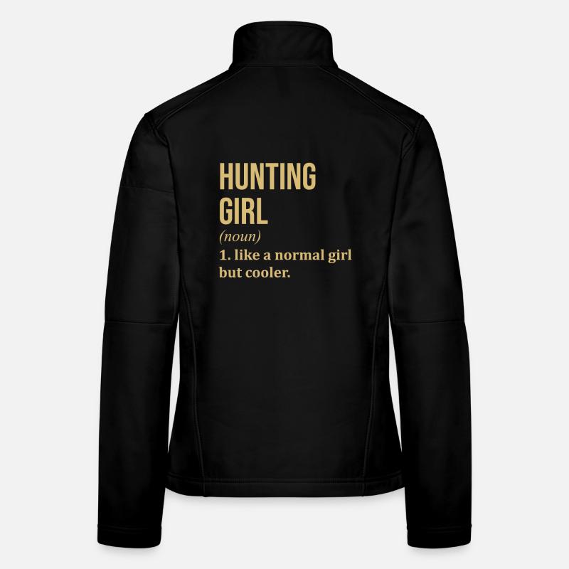 Chasse Veste en tissu softshell Femme