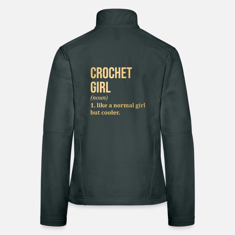 Häkeln Frauen Softshelljacke