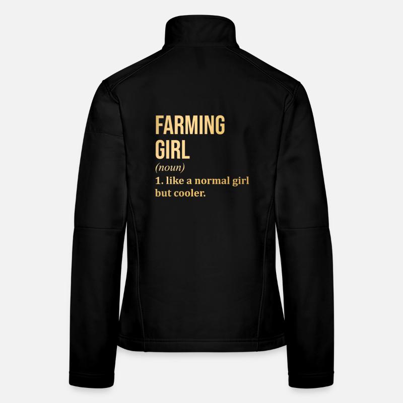 Landwirtschaft Frauen Softshelljacke