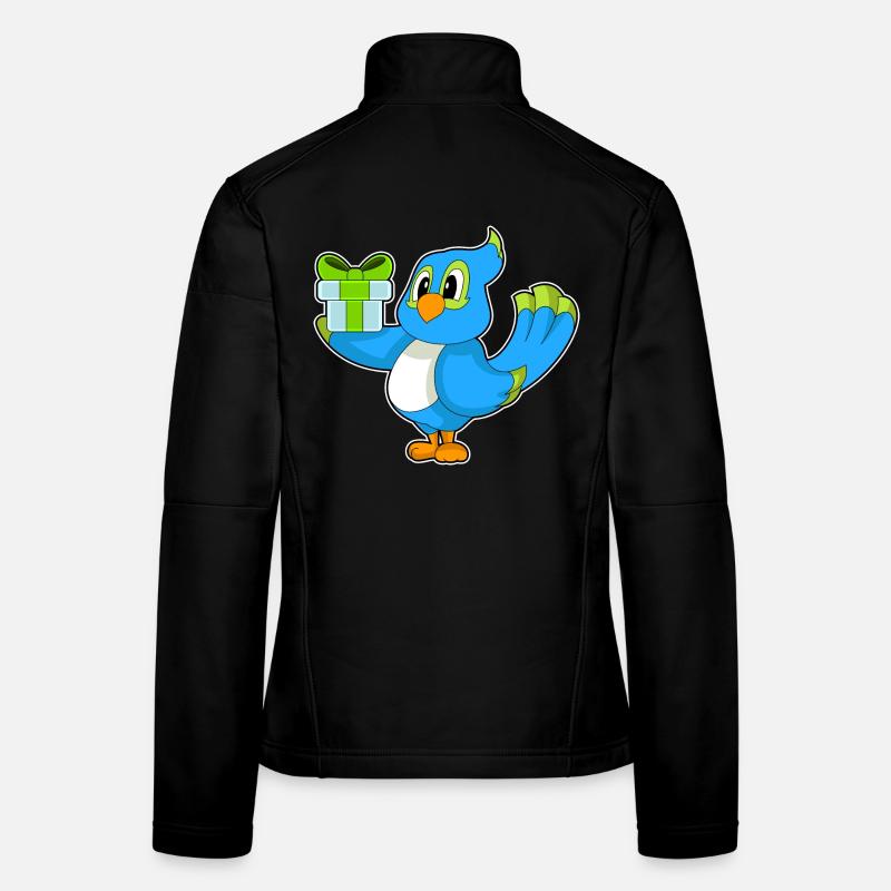 Papagei Geburtstag Paket Frauen Softshelljacke