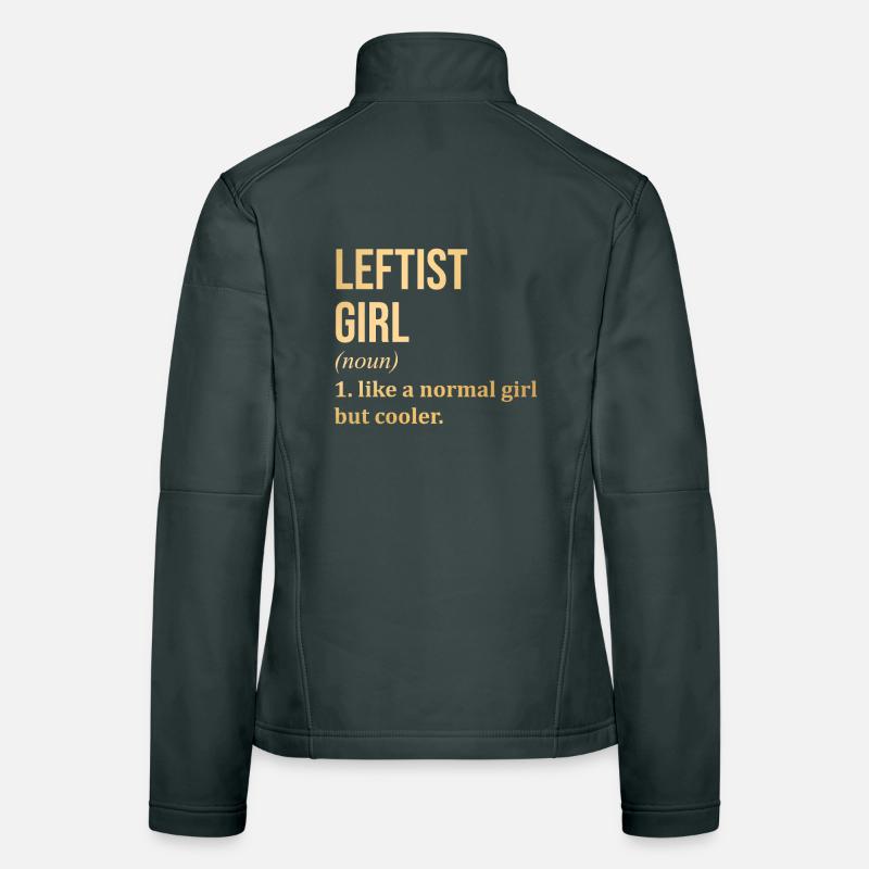 Leftism Women's Softshell Jacket