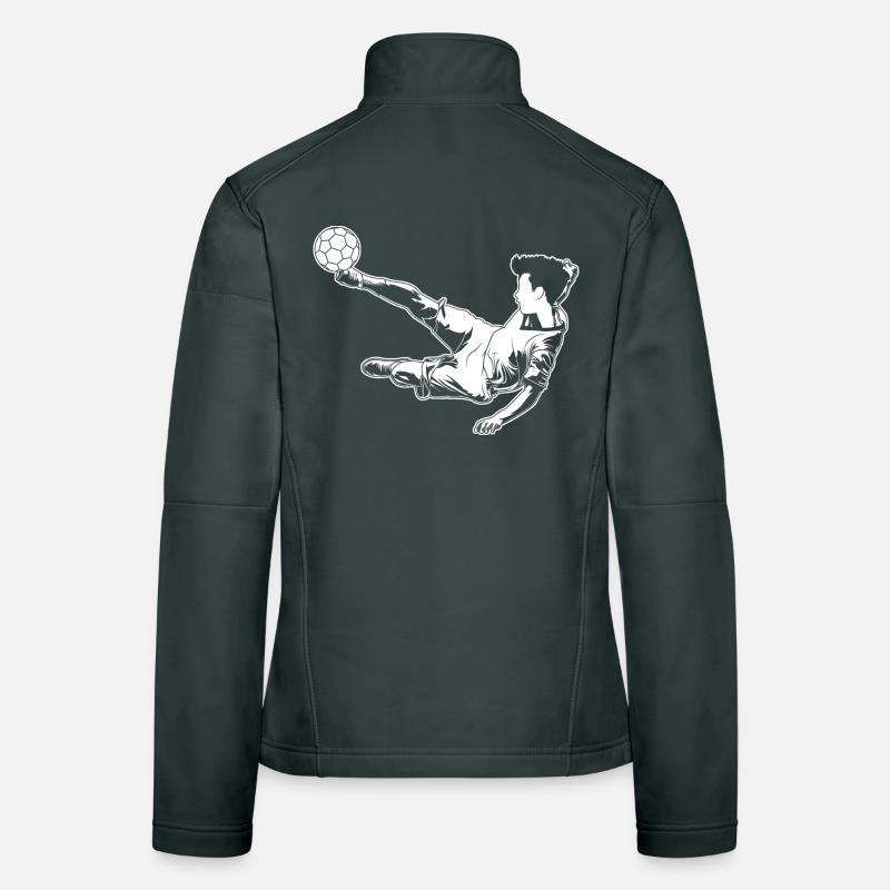 Fußballer Junge Frauen Softshelljacke