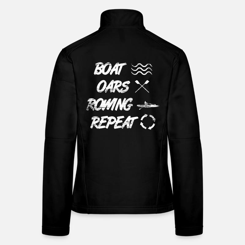 Boot Ruder Rudern Wiederholung Frauen Softshelljacke