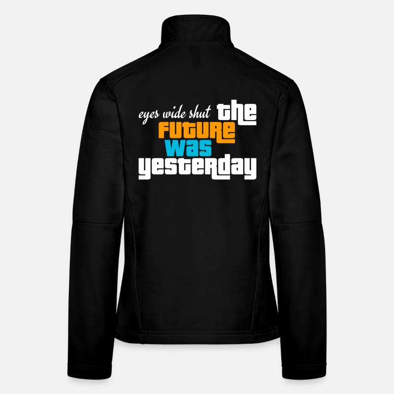 future past eyes wide shut Women's Softshell Jacket