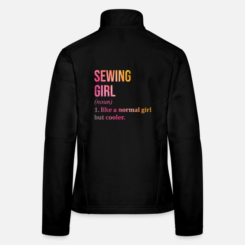 couture Veste en tissu softshell Femme