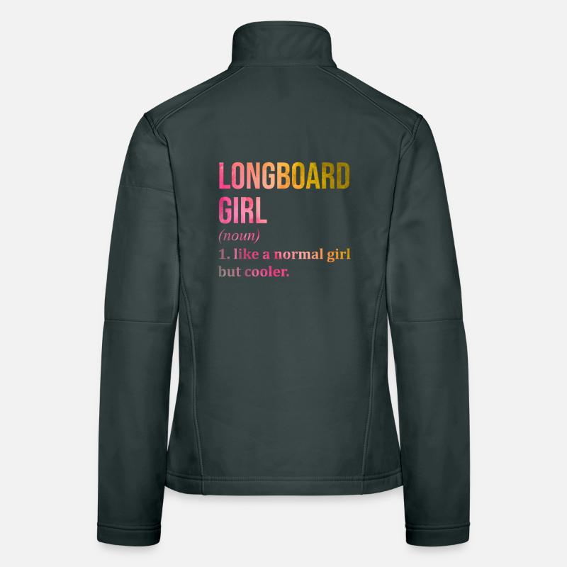 Da longboarder Giacca softshell da donna