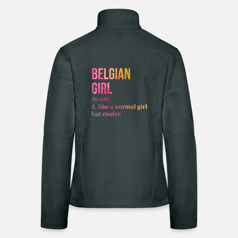 Belgium Women's Softshell Jacket