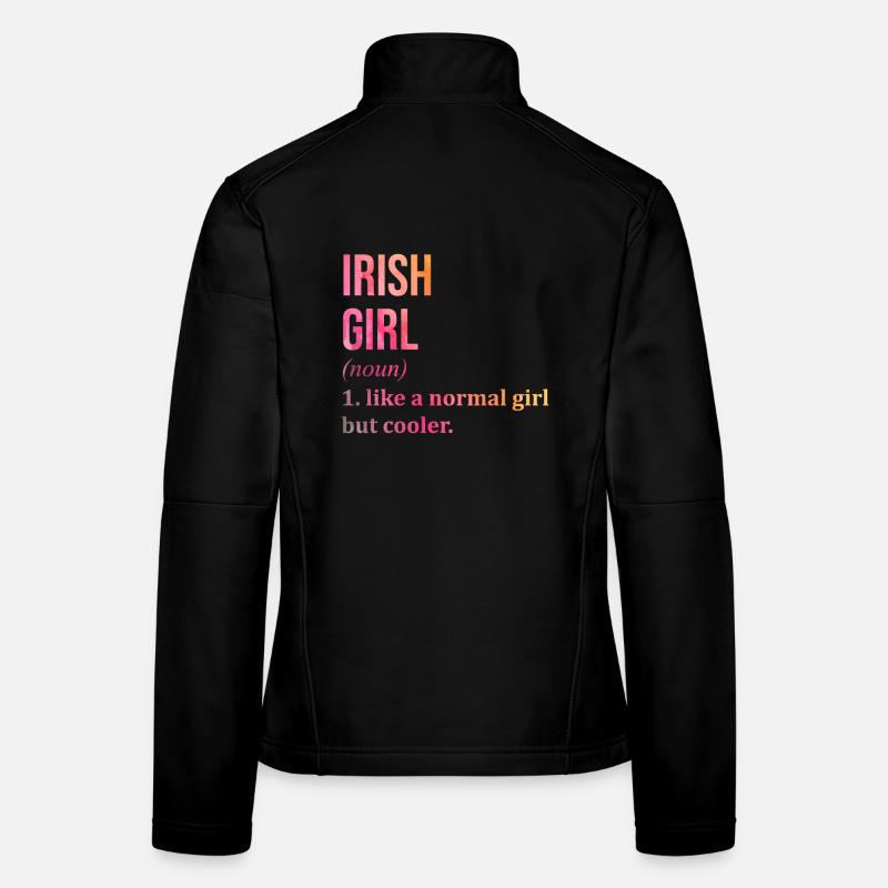 Irlande Veste en tissu softshell Femme