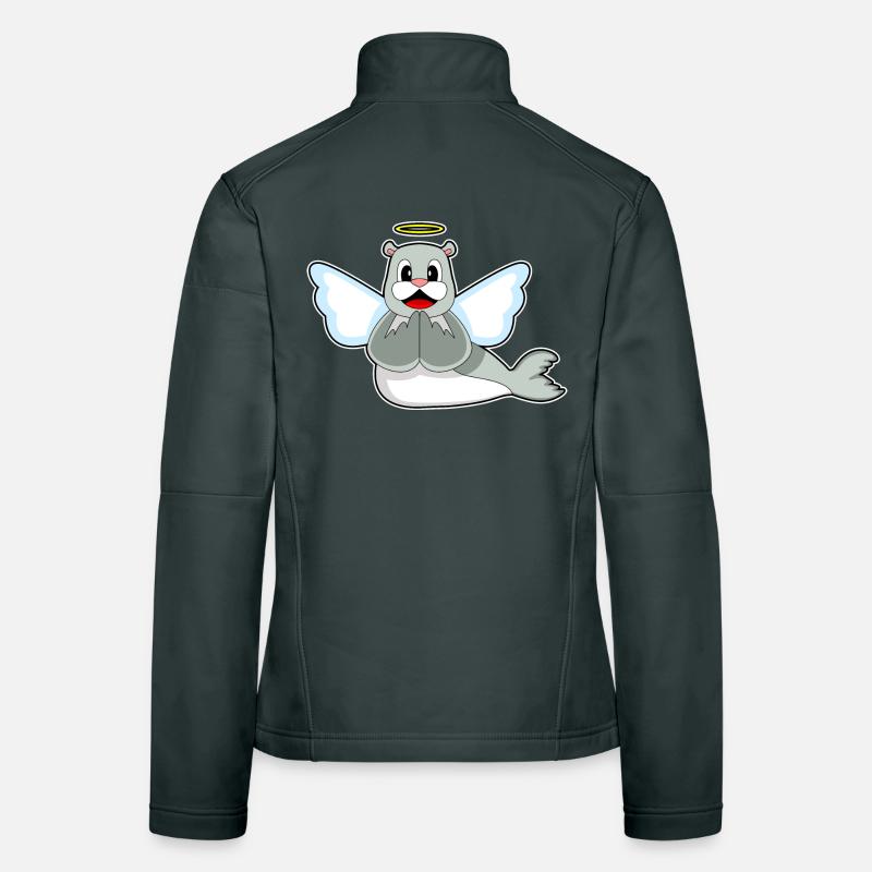 Ailes d’Ange des Phoques Veste en tissu softshell Femme