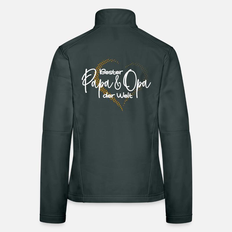 Bester Papa und Opa Geburtstagsgeschenk Vatertag Frauen Softshelljacke