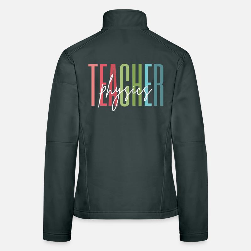 Physics Teacher School Gift Women's Softshell Jacket