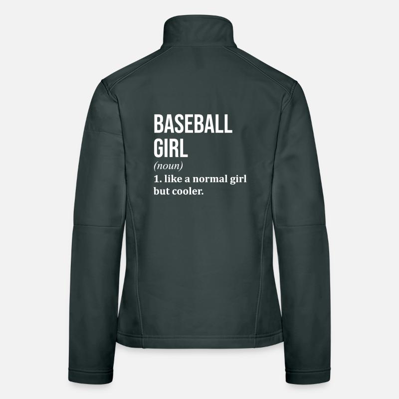 Baseball Women's Softshell Jacket