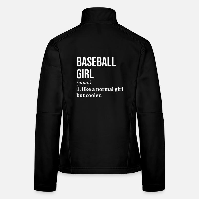 Baseball Frauen Softshelljacke