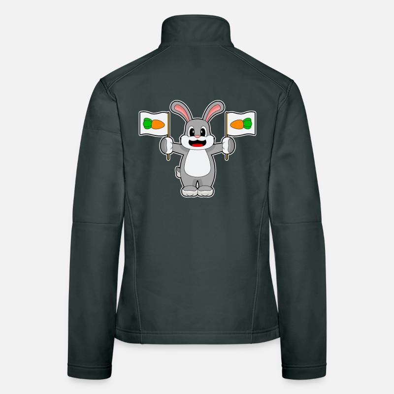 Rabbit Carrot Women's Softshell Jacket