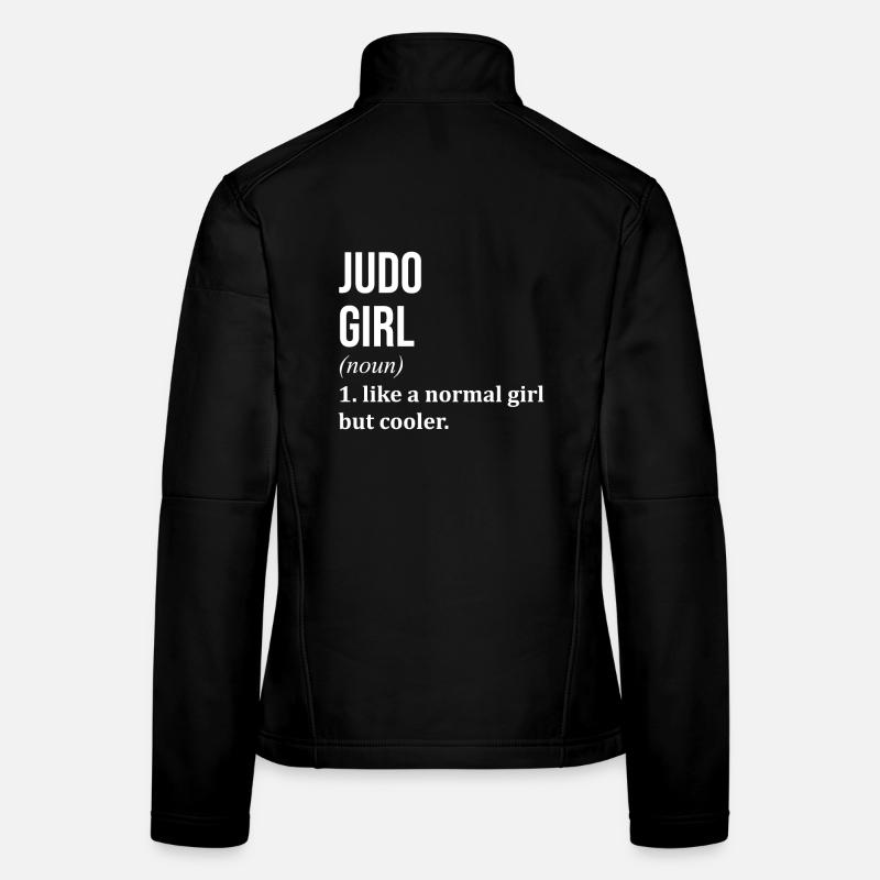 Judo - Frauen Softshelljacke - Schwarz