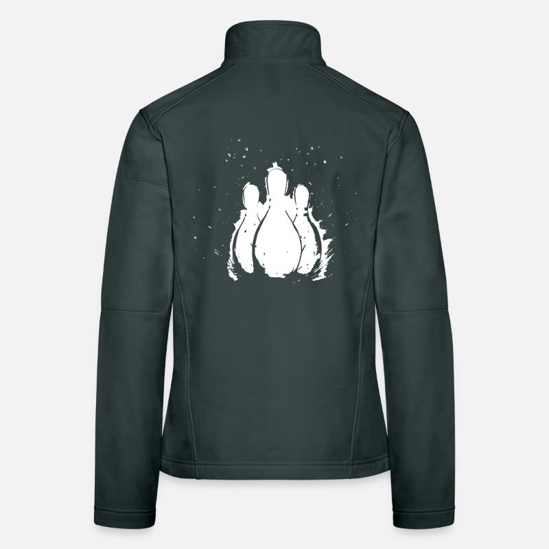 Bowling Frauen Softshelljacke