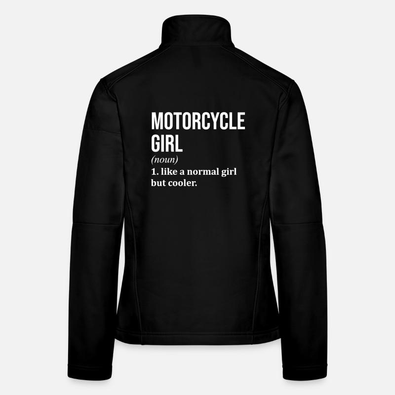 Motorrad Frauen Softshelljacke