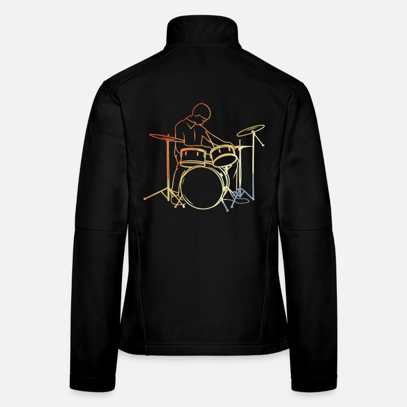 Drummer Vintage Look Women's Softshell Jacket