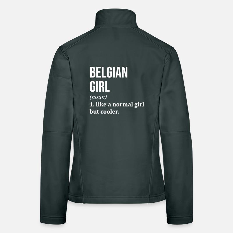 Belgium Women's Softshell Jacket