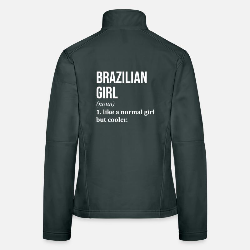 Brazil Women's Softshell Jacket