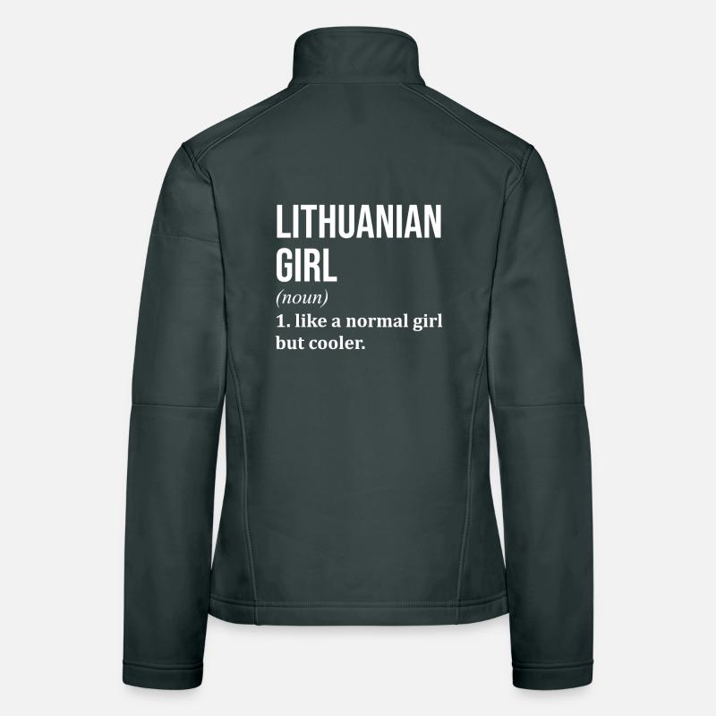 Lithuania Women's Softshell Jacket