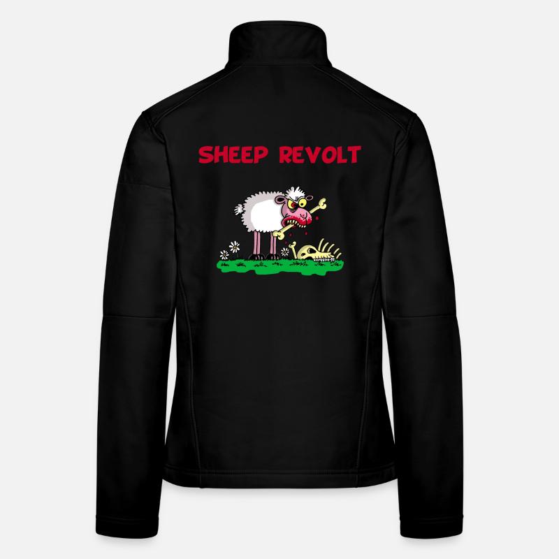 The Sheep Revolt Women's Softshell Jacket